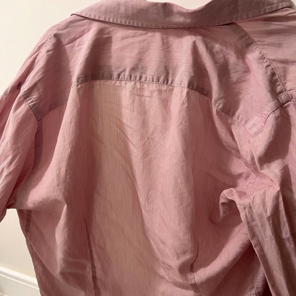 Long sleeve pink men’s button up - Picture 3 of 3